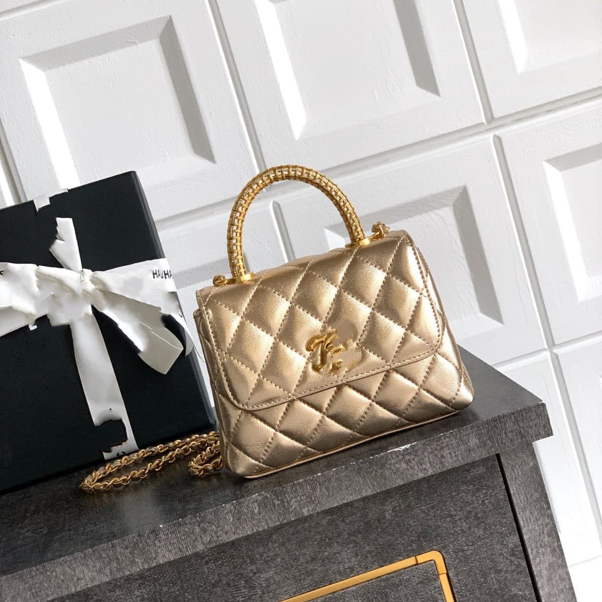 Handbag Tote Bag Underarm Bag Quilted Chain Bag with Fragrance Style Single Shoulder Bag Crossbody Bag Women's Bag Premium Feel