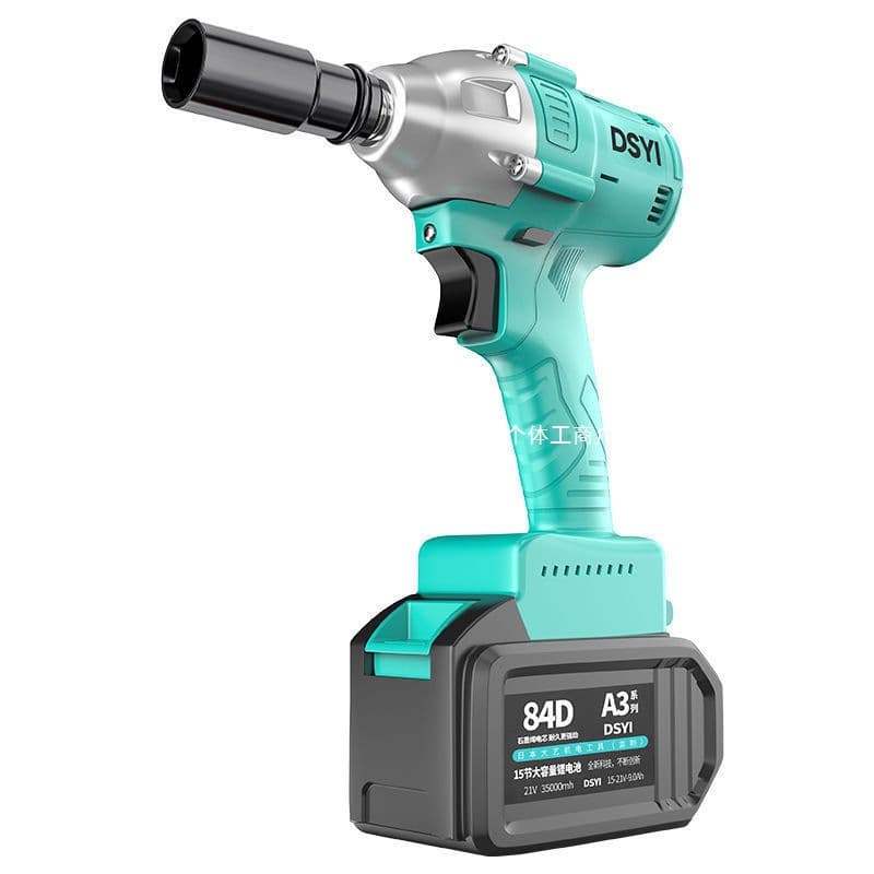 Japanese Da Yi brushless torque electric wrench DSYI, lithium impact for woodworking, automotive repair, and scaffolding air gun