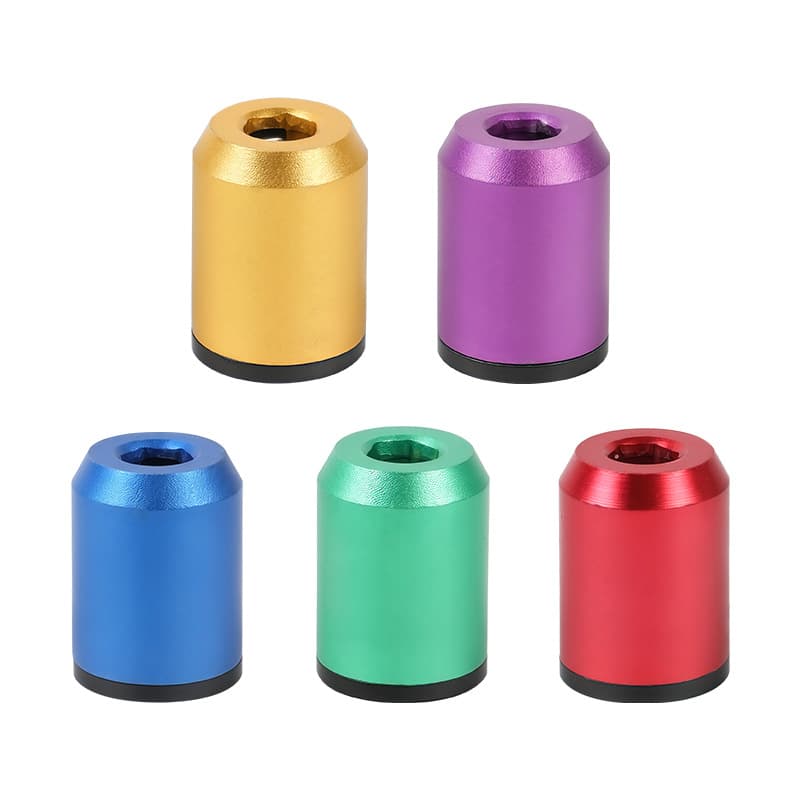 Aluminum Alloy Magnetic Bit Holder High Hardness Demagnetizer Strong Magnetic Adapter Ring Screwdriver Bit Drill Magnetic Ring Set