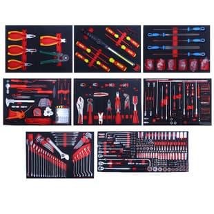 Huaqi 718 Comprehensive Tool Set, Household and Industrial Auto Repair Kit for Car Repair Shops, Hardware Tool Set Wholesale