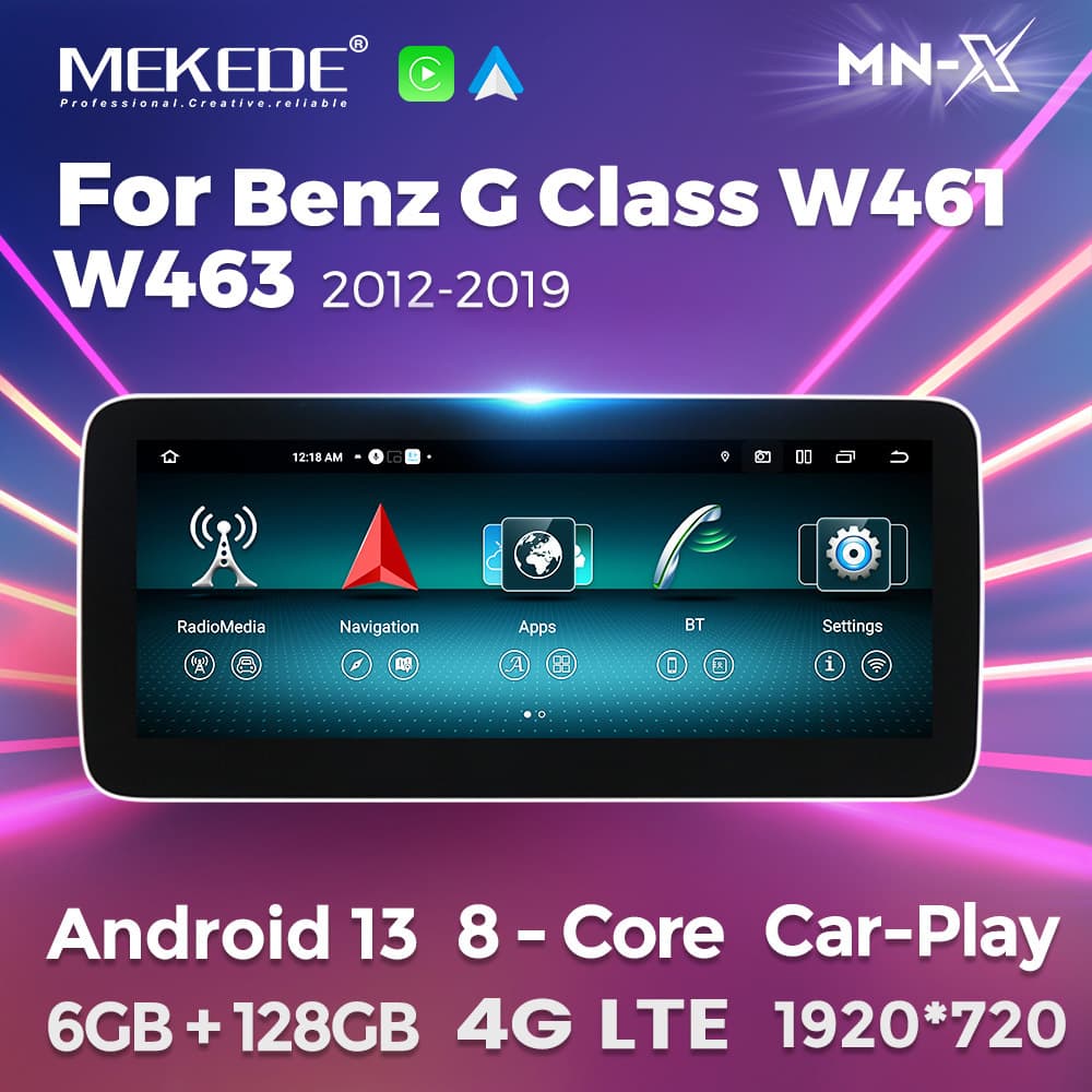 Suitable for Mercedes-Benz G-Class W463 G63 2012-2019 MN-X Android large-screen central control navigation radio