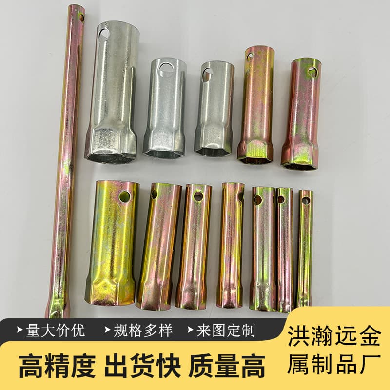 Single-Head Furniture Disassembly Wrench, Spark Plug Socket Wrench, Simple Hollow Hex Socket Wrench, Tubular Socket Wrench