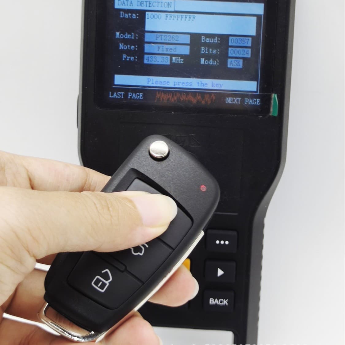 Factory Direct 3-Button Car Remote Control Copy Test Remote 315/433MHz