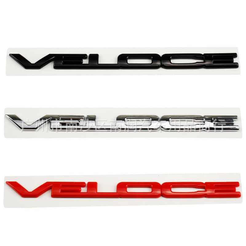 For Alfa Romeo Emblem Modification GIULIA STELVIO VELOCE Fender Side Badge