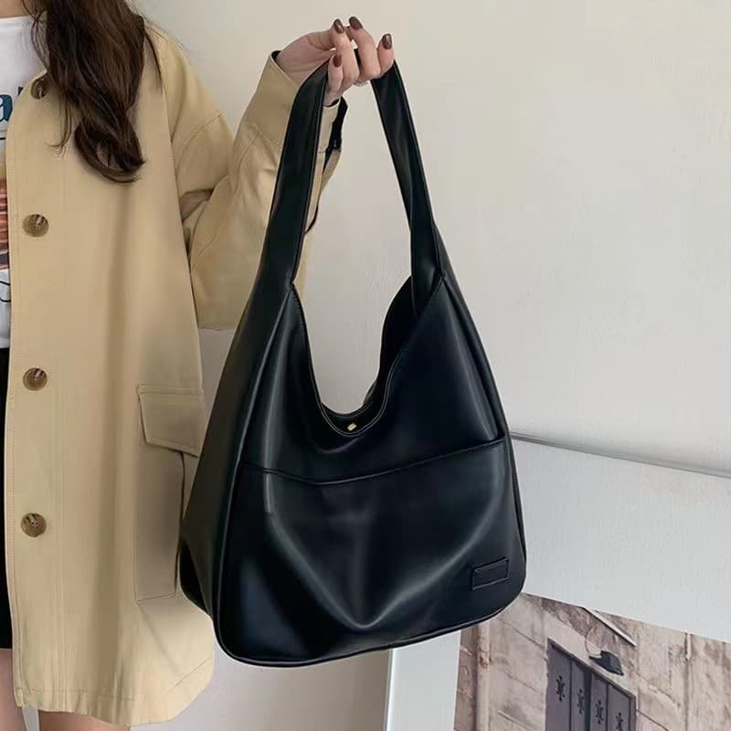 2025 Spring/Summer New Large Capacity Tote Bag, Cross-Border Export Hot-Selling Women's Bag, Handled Bucket Shoulder Bag, Fashionable
