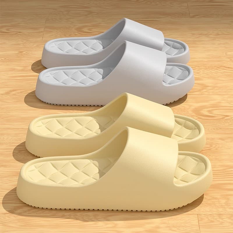 Summer Slippers for Women, Non-Slip, Couples, Home, Bathroom, Bathing, Thick-Soled Slippers, Men's Summer Indoor Home Use