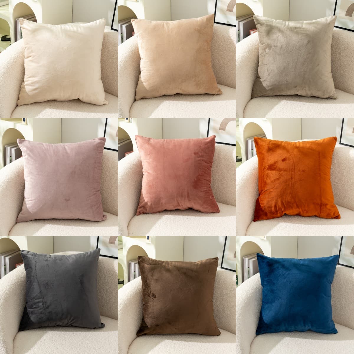 Dutch Velvet Pillow Cover Clearance, Linen Cotton Velvet Pillow Cover Simple Gold Foil Throw Pillow Cover with Pillow Insert Cushion