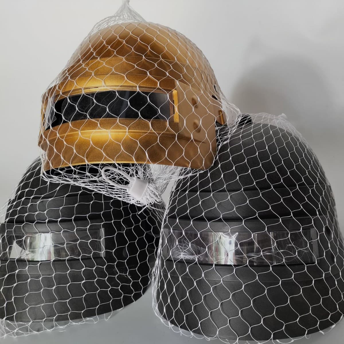 Gaming Equipment Anime Children's Level 3 Helmet, PUBG Game Hat, Outdoor Battle Level 3 Hat