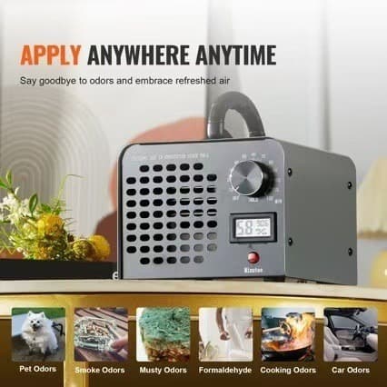 Cross-Border Factory Direct Supply High-Quality Ozone Generator Air Purifier for Home Use, Formaldehyde Removal, Sterilization, Disinfection Export