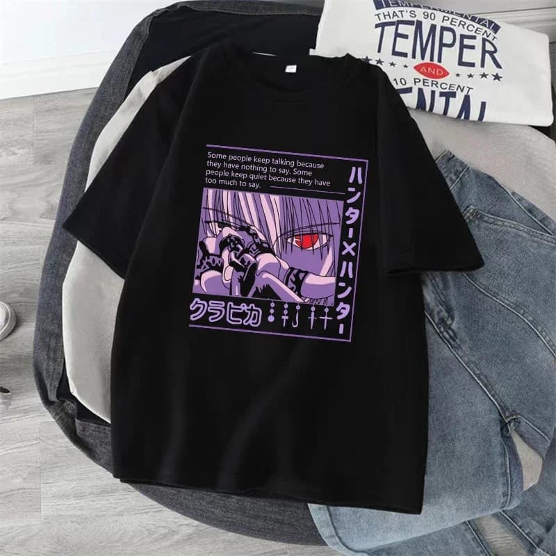 Y2K Women T-Shirt Hunter x Hunter Kawaii Japanese Anime T-Shirt