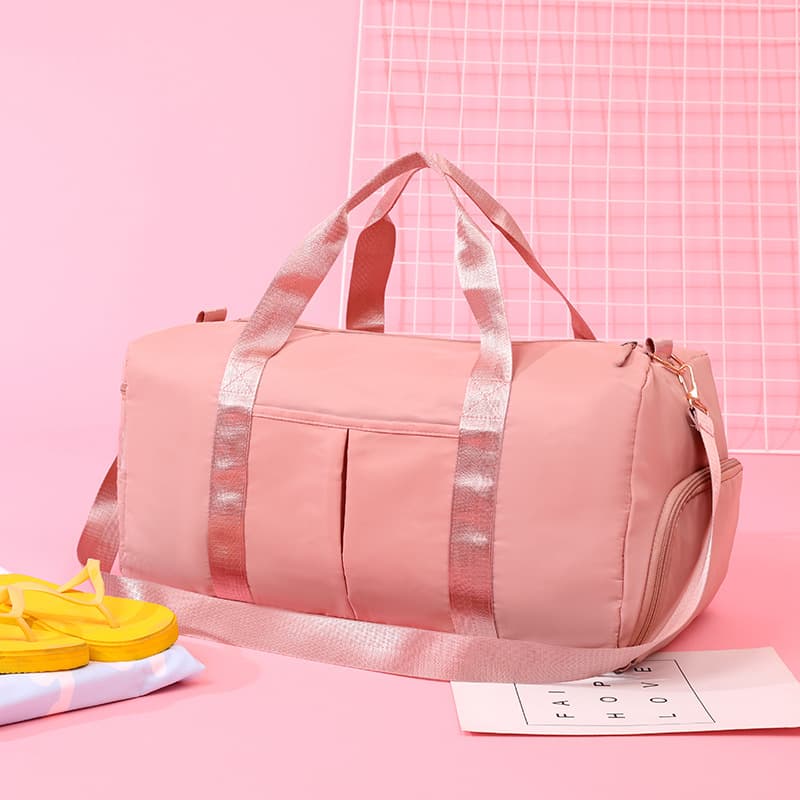 Short-Distance Travel Bag Men's Simple Casual Portable Luggage Bag Large Capacity Independent Shoe Storage Sports Fitness Bag Crossbody Bag