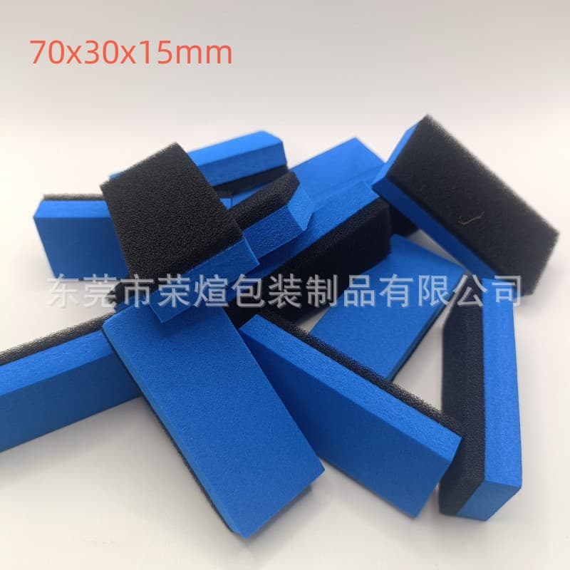 Factory direct sale crystal coating sponge blocks for automotive detailing and application