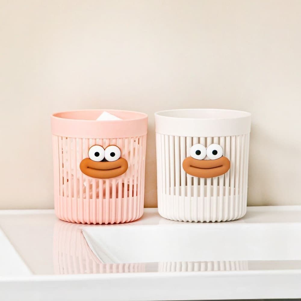 Stylish Makeup Brush Holder Pen Cup Light Luxury Home Desktop Organizer Vanity Cosmetic Storage Pen Holder