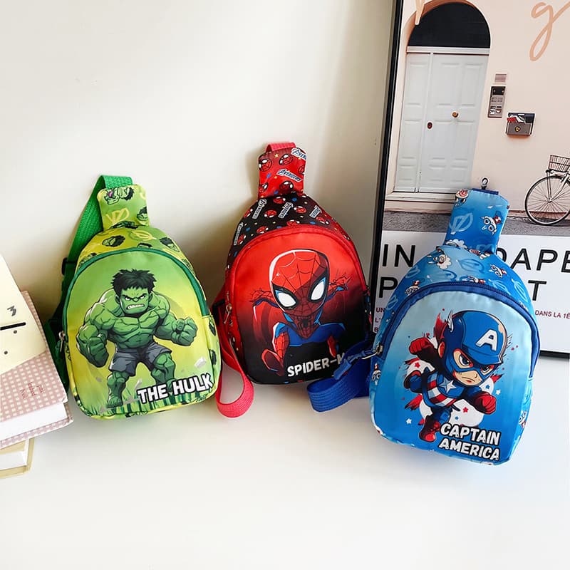 Kids Bag Autumn Winter New Style Boys Girls Chest Bag Lightweight Toddler Baby Coin Purse Little Kids Crossbody Shoulder Bag