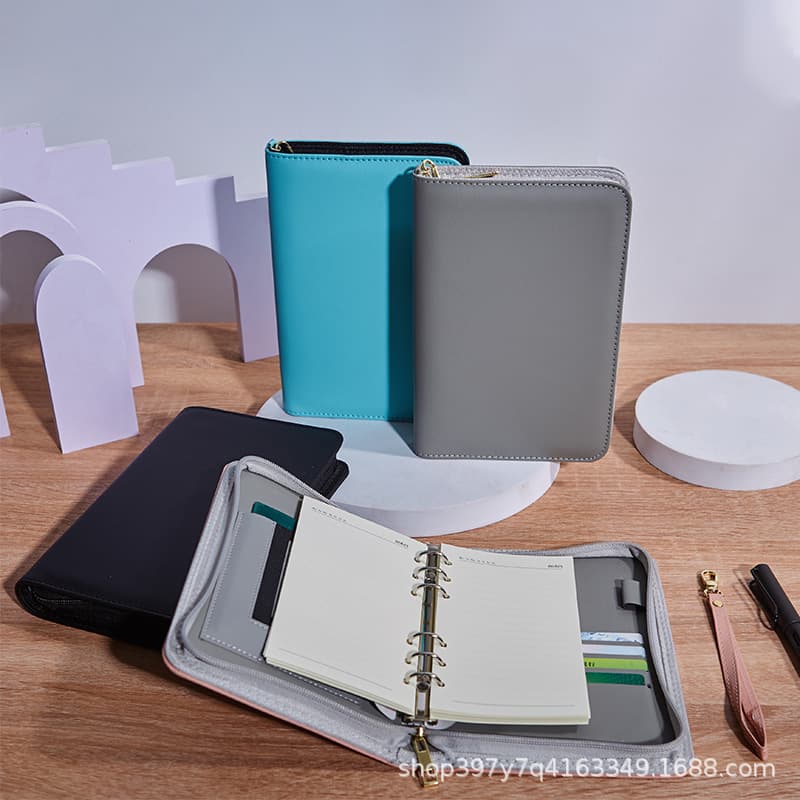 Factory notebooks, stationery refillable pads, business A5 multi-function manager folders, travel journals, minimalist thick study notebooks