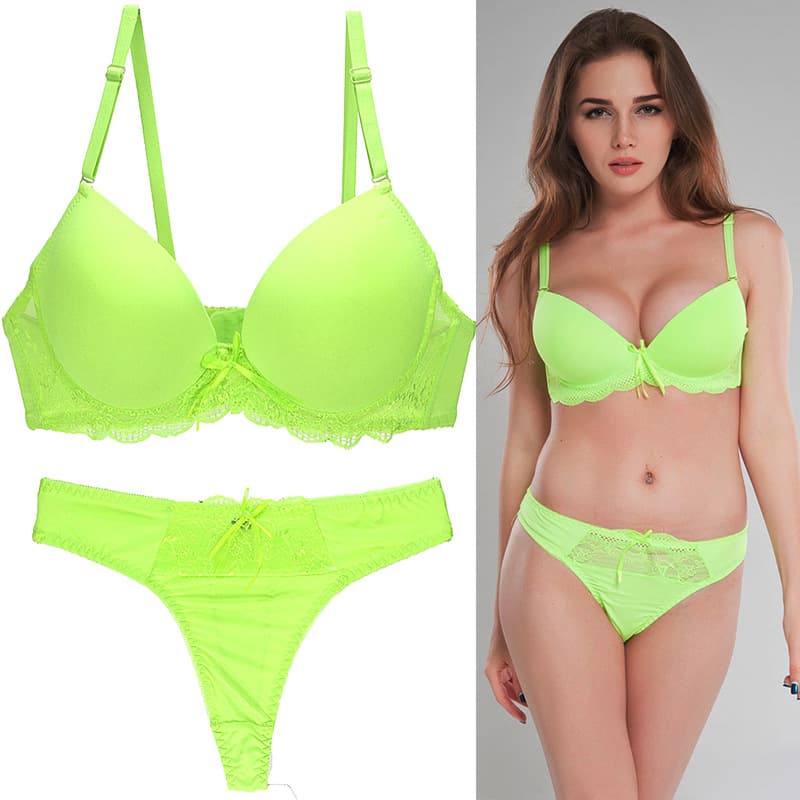 European and American Export Brand Sexy Lace Bra Set Plus Size French Women's Lingerie Set Bra Wholesale
