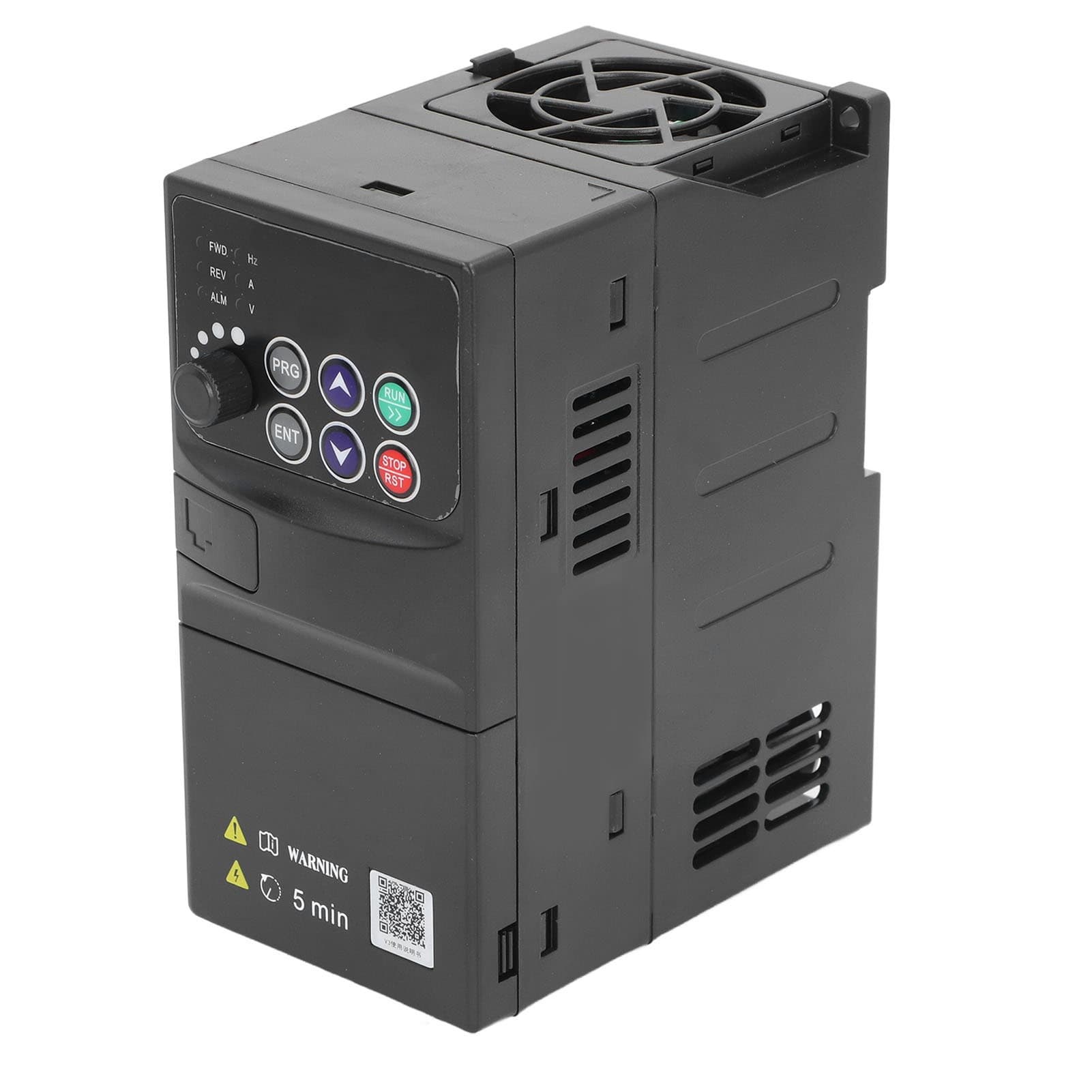 Single-phase 220V and three-phase 380V vector inverters; constant pressure water supply inverters for fans and pumps, 0.75~5.5kW.
