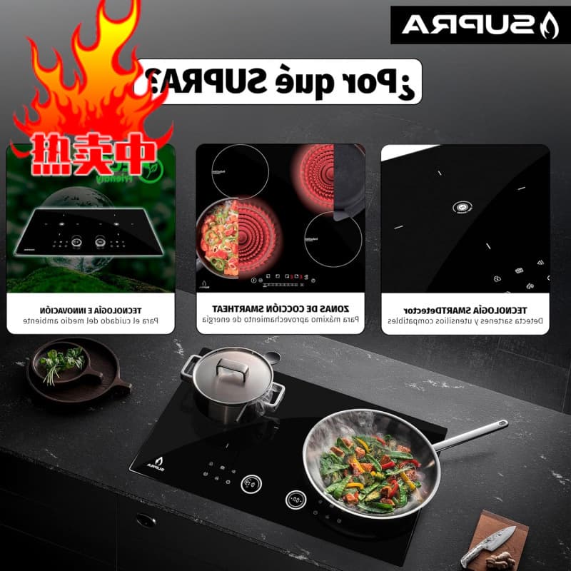 Factory SUPRA - Magnetic Induction Grill - Burners