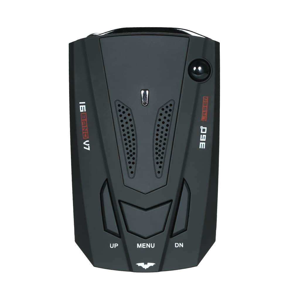 Car Speedometer Radar Detector Supports English Russian V7 3 Colors Black Red Blue