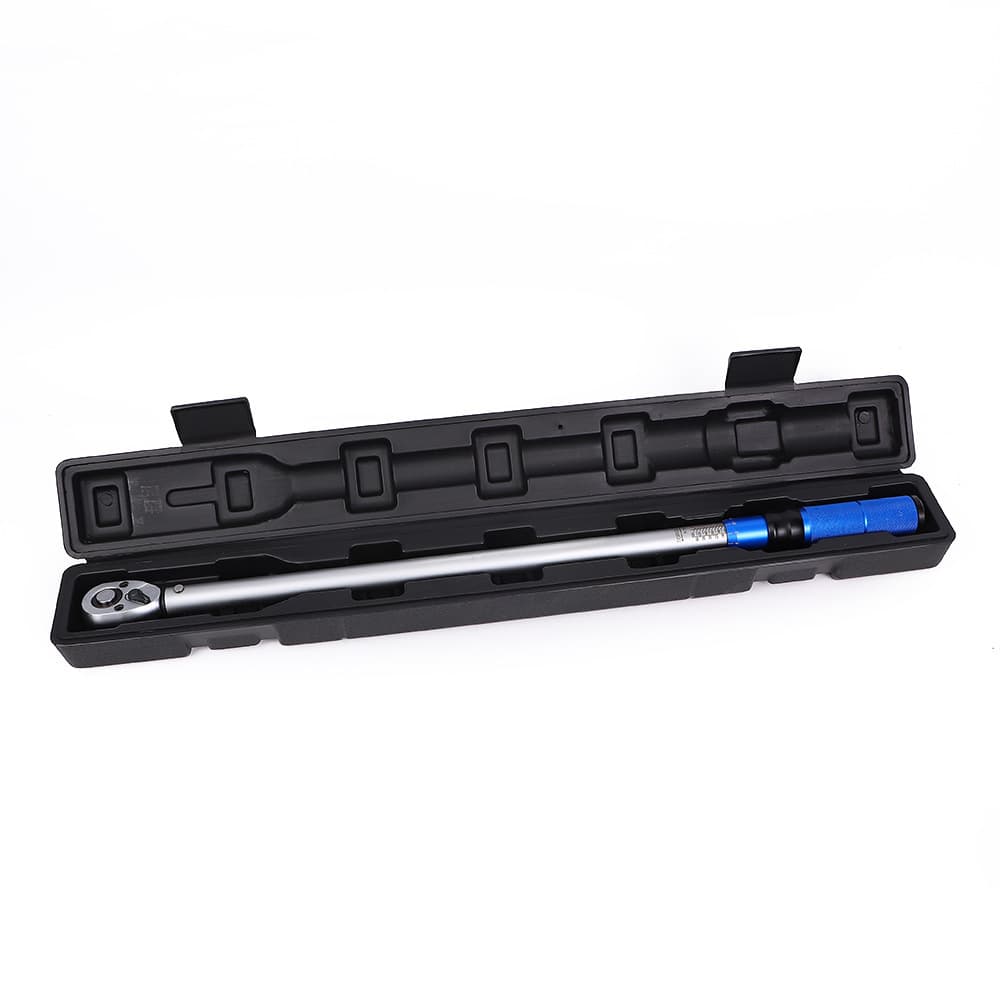 3/8" Medium Drive Torque Wrench, Preset Manual Scale, 72-Tooth Ratchet, Industrial Grade Adjustable Torque, Automotive Repair Wrench