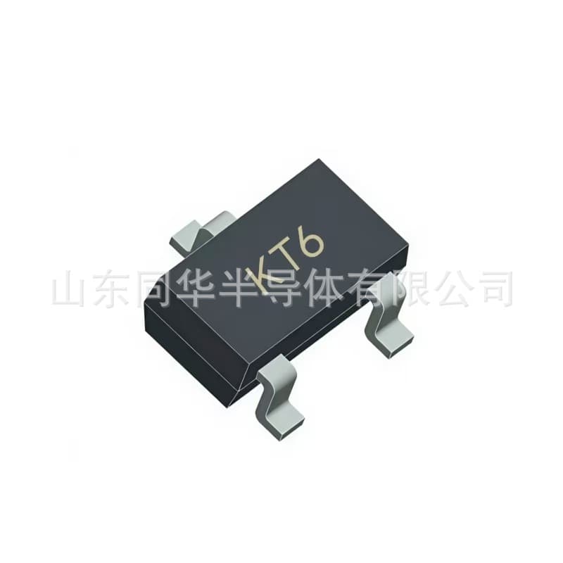 Tonghua BAV23C KT6 SOT-23 dual high-voltage switching diode.