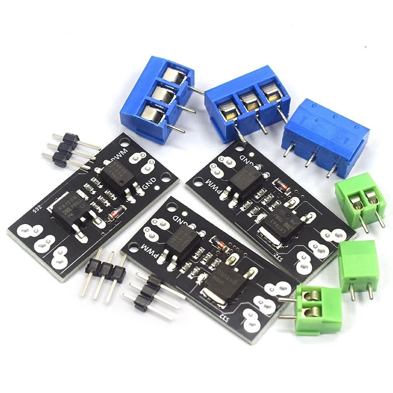 Isolated MOSFET module replacing relay FR120N/D4184/LR7843.