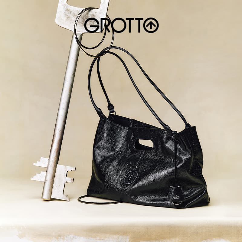 2026 New GROT Piece. LeSOFTCARRY tote bag, large capacity commuter cowhide handbag, shoulder bag for women