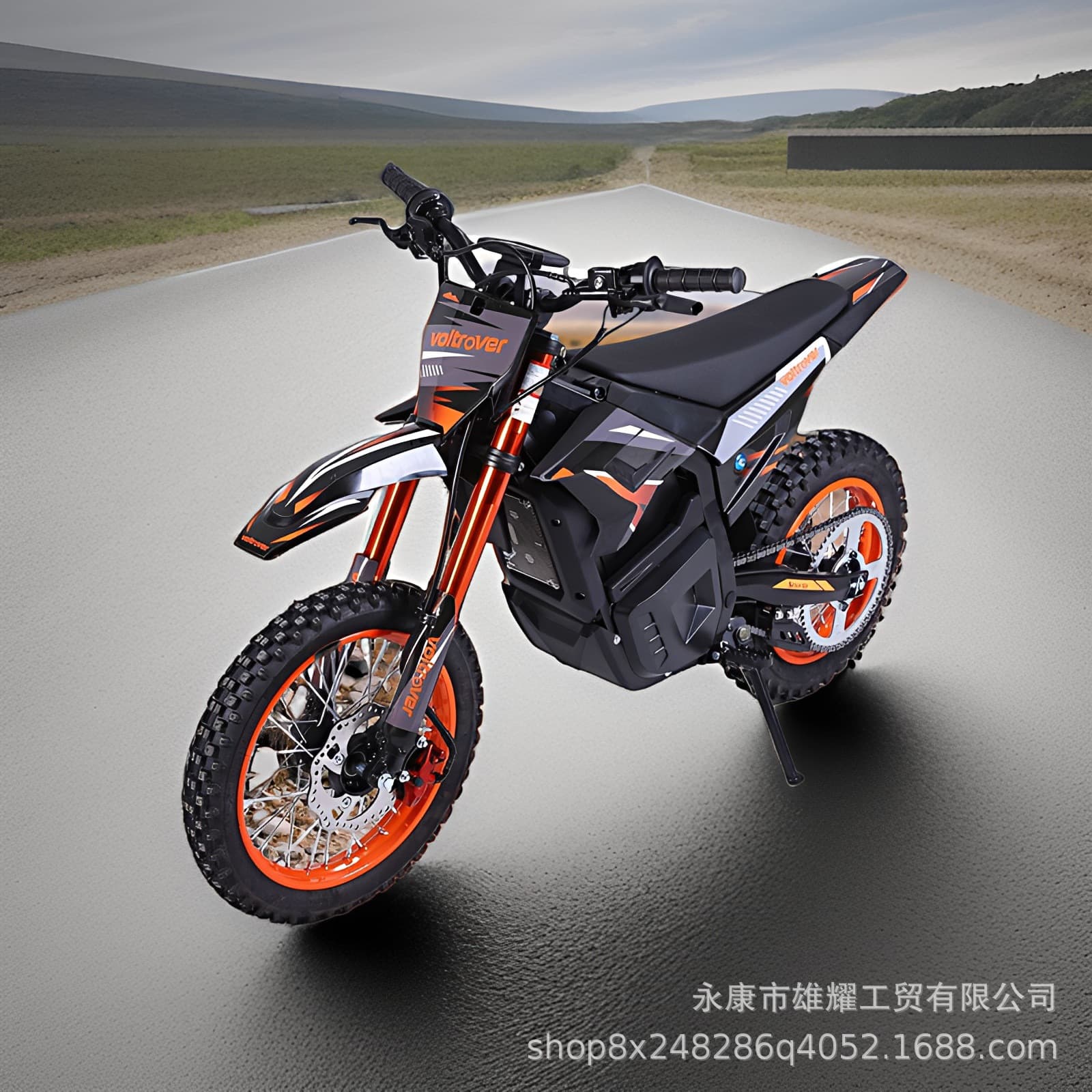 Cross-border Supply 48V Lithium Electric Off-road Motorcycle All-terrain Beach Buggy 2000W