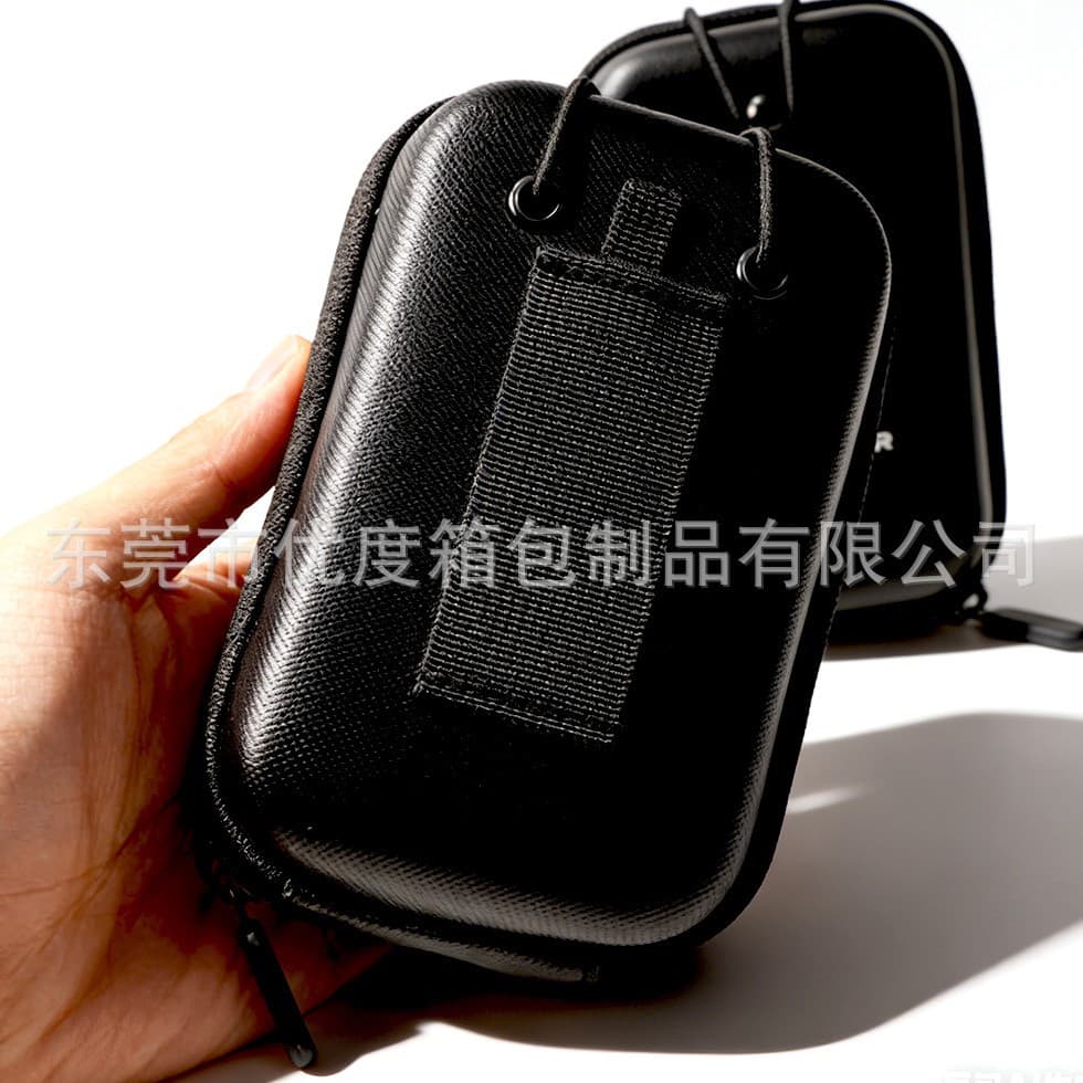 Factory Direct Golf Rangefinder EVA Storage Bag Shockproof Wear-Resistant Precision Instrument Measuring Device Waist Pack