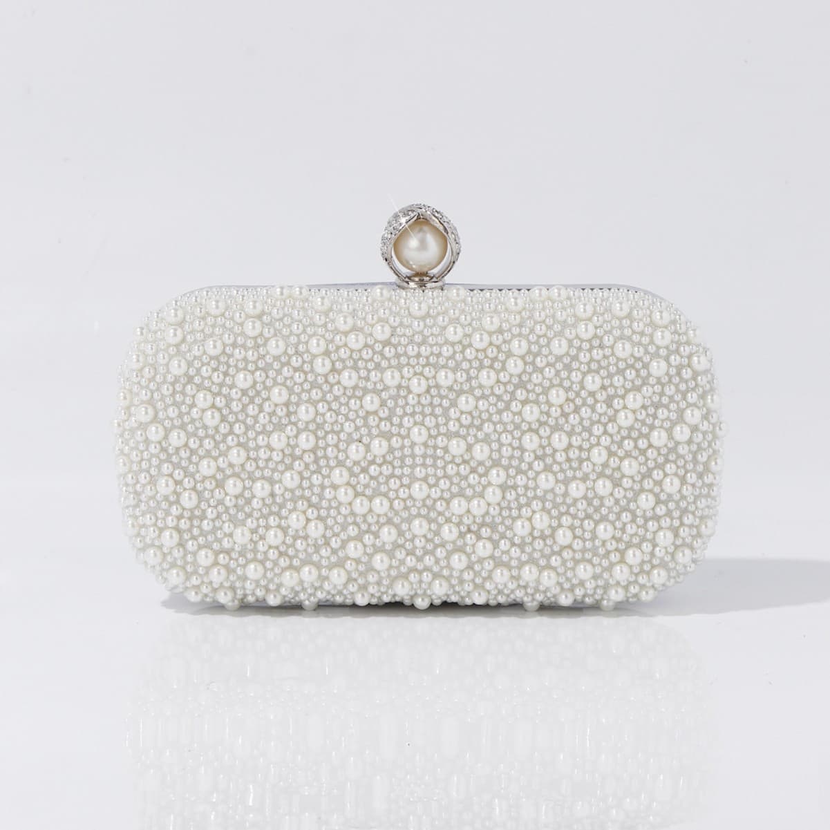 Trending Retro Pearl Evening Bag with Beaded Cheongsam Clutch for Parties and Formal Dresses