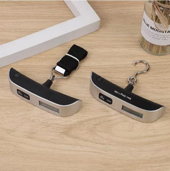 Cross-border High-Precision Electronic Scale Portable Handheld Home 50KG Weighing Mini Luggage Spring Scale Small Travel