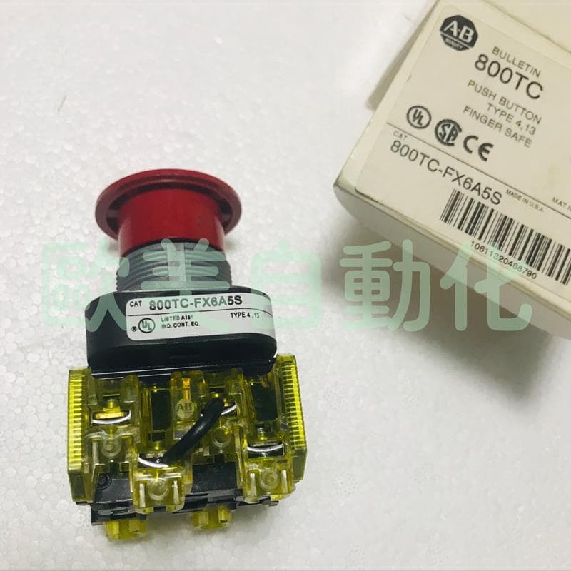 A089* Rockwell AB Switch Button 800TC-FX6A5S (Urgent)