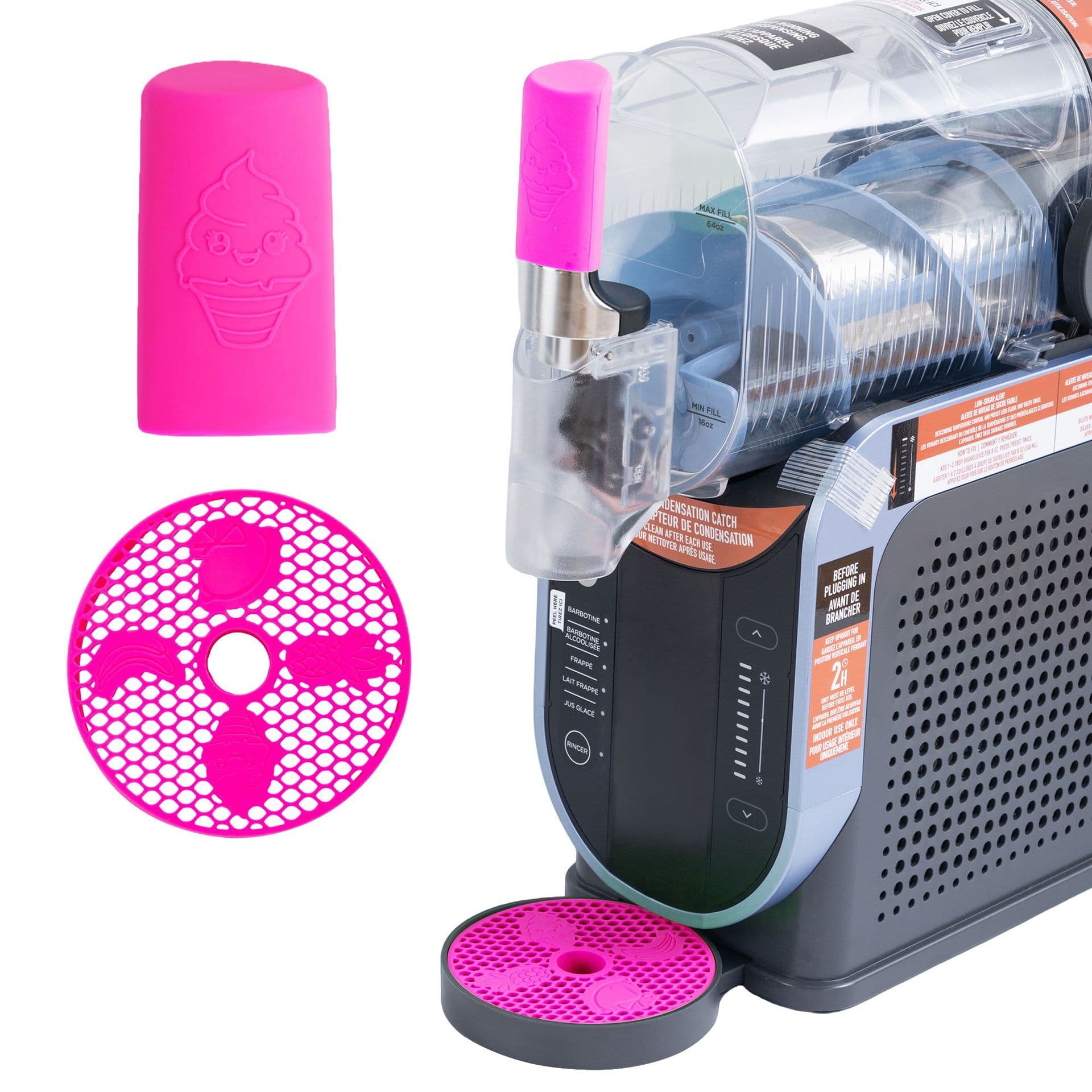 Cross-border new products are suitable for Ninja Slushie FS301 FS300 smoothie machine silicone pad and silicone handle
