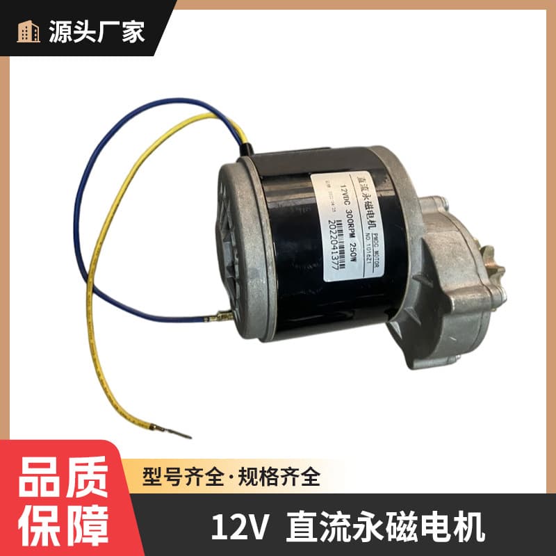 Home Seedling Machine Farm Machine Parts Factory 12V DC Permanent Magnet Motor Mini High Power Speed Controller Wholesale