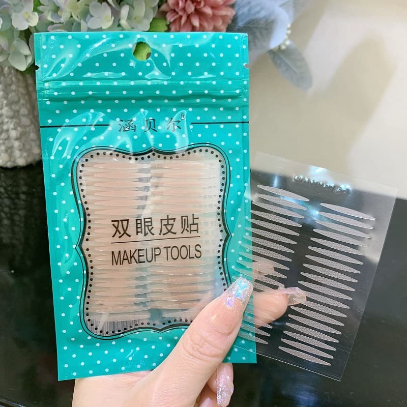 Hanbell Authentic Matte Double Eyelid Tape, Lace Invisible, Seamless, Suitable for Puffy Eyes and Single Eyelids, Strong Adhesion