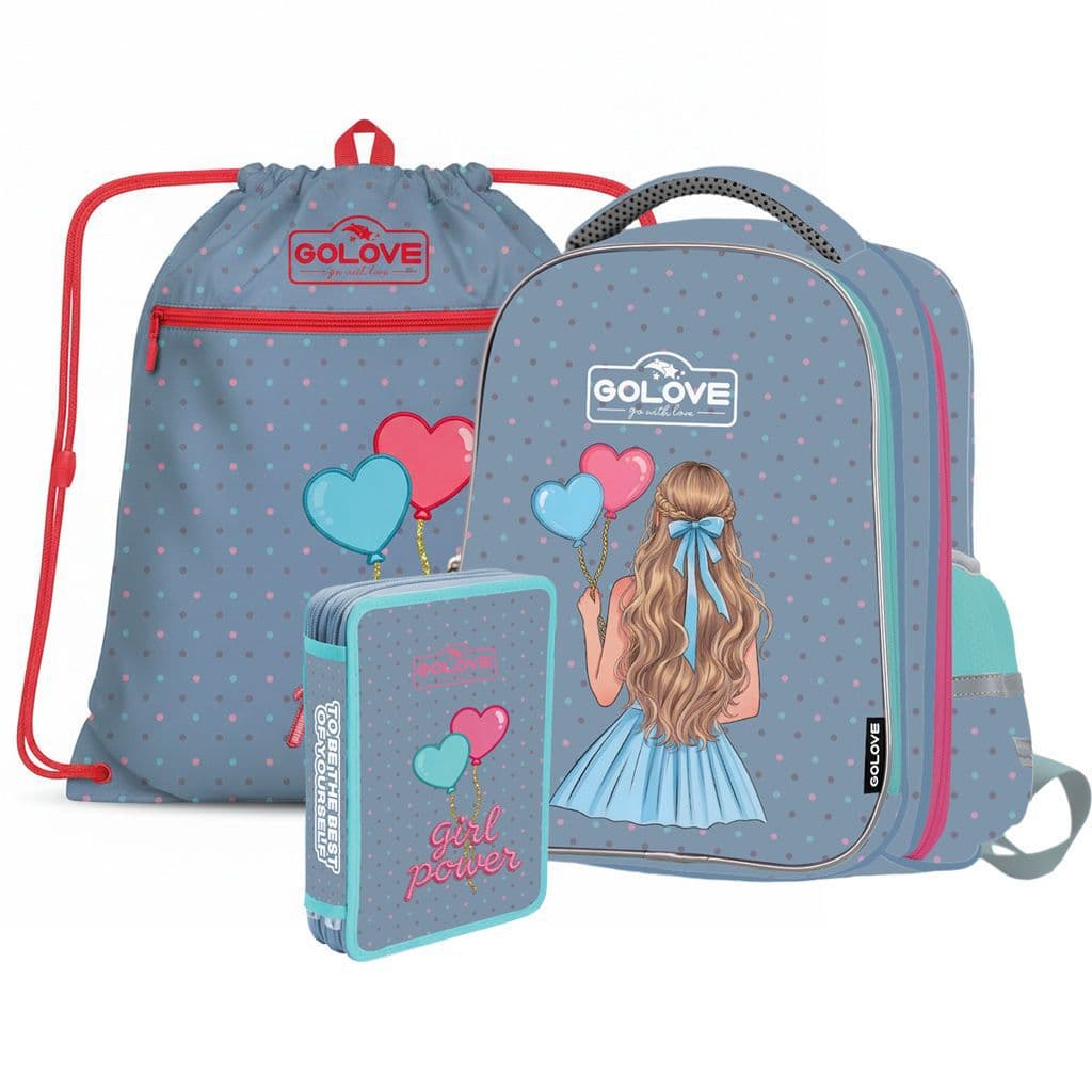 New Cross-Border GOLOVE Export Edition Primary School Backpack 2026 New Model for Grades 1-3 Children's Waterproof Bag