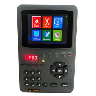 3.5-inch Combo Satellite Finder + European Terrestrial Digital Multi-function Satellite Finder KPT-358S/T
