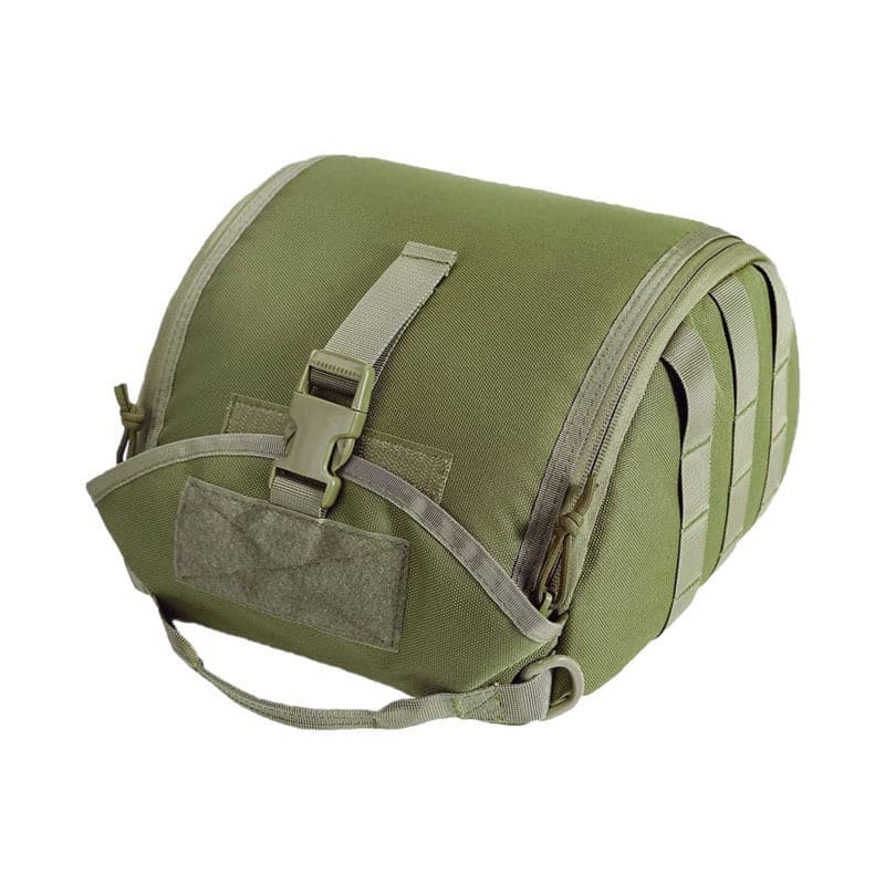 Military Fan Equipment Portable Hanging Bag, Protective Emergency Bag, Motorcycle Helmet Cosmetics Bag, Outdoor Mountaineering Tactical Helmet