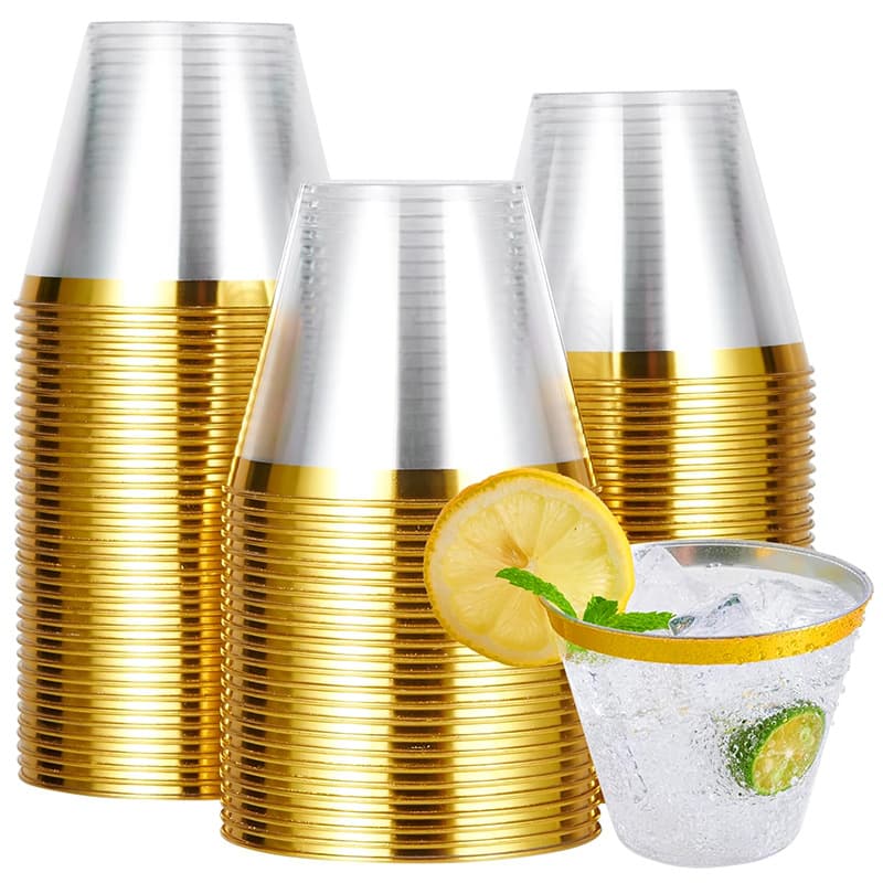 Cross-border special supply of disposable champagne glasses, party supplies, plastic red wine glasses, transparent cocktail glasses, martini glasses