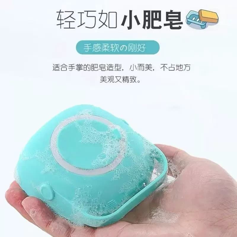 Pet dog bath brush special cat bath artifact silicone bath massage brush comb cleaning supplies artifact