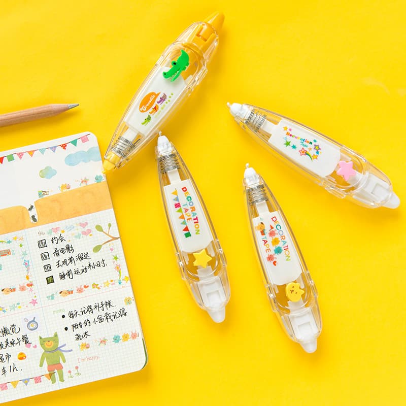 Orange Forest lace correction tape for scrapbooking, cute DIY diary and notebook, 39 patterns for girls.