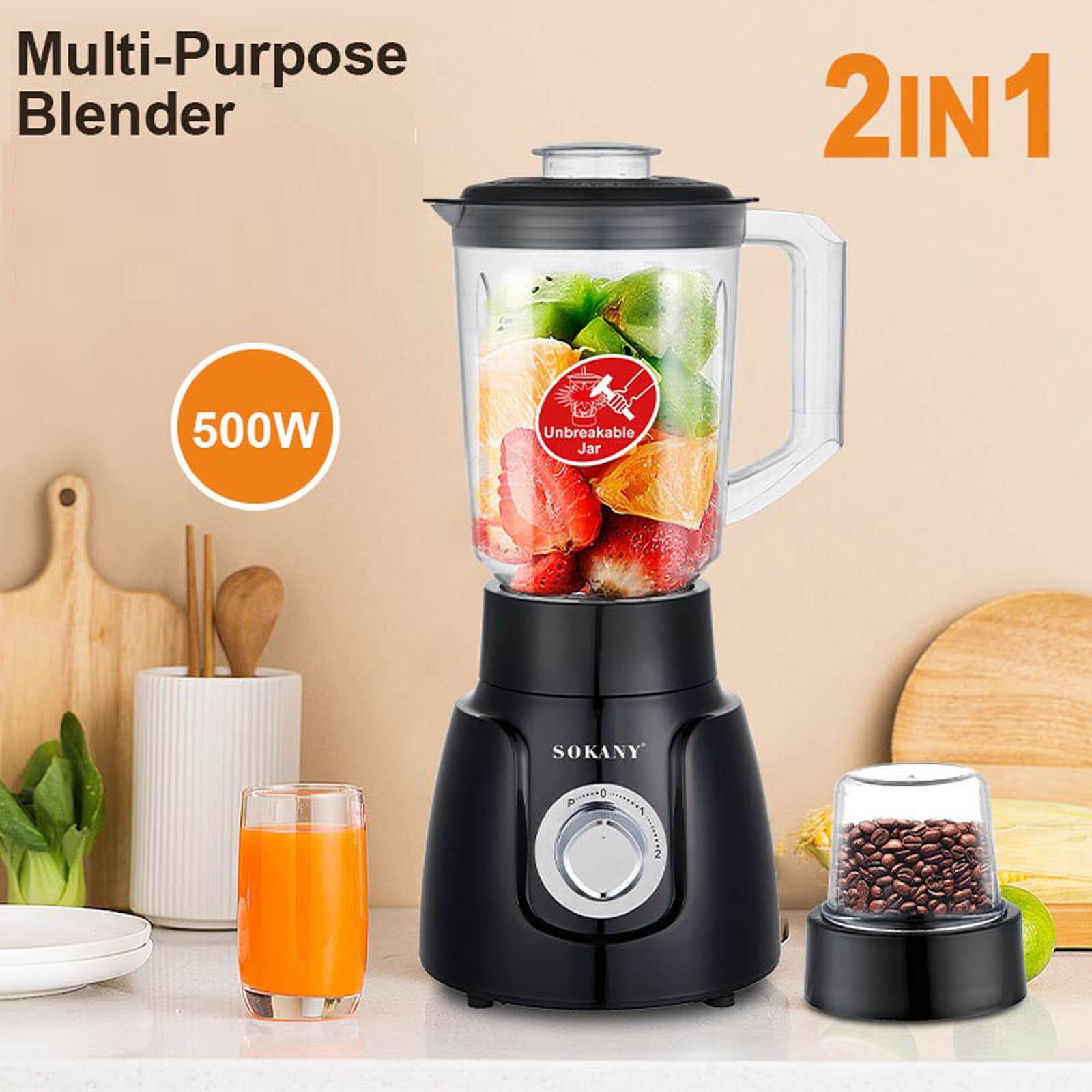 Export-Oriented Juicer with Grinding Cup, Household Multi-Purpose Blender for Fresh Juice and Food Processing