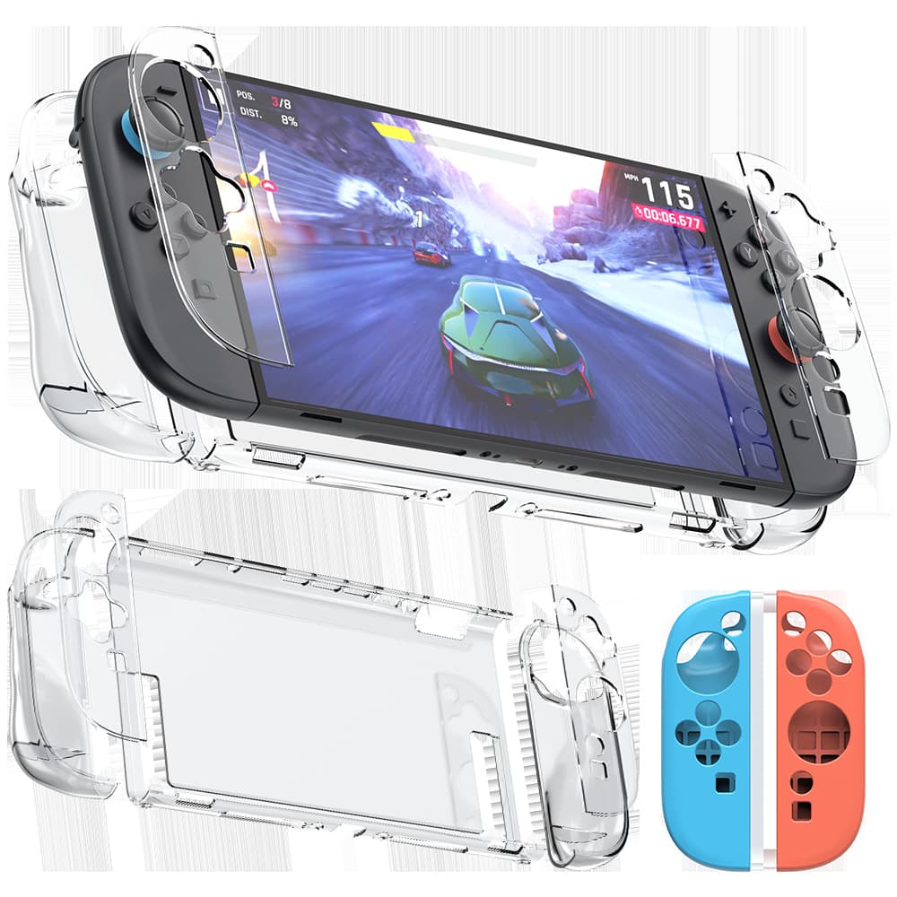 EasySMX new product A02 Switch2 PC protective case + joycon silicone protective case two-in-one set