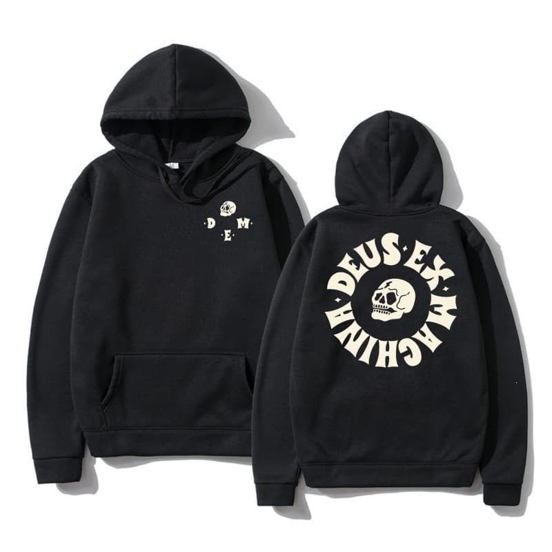 Dropshipping Oversized Men Women Deus-ex-machina Skull Fashion