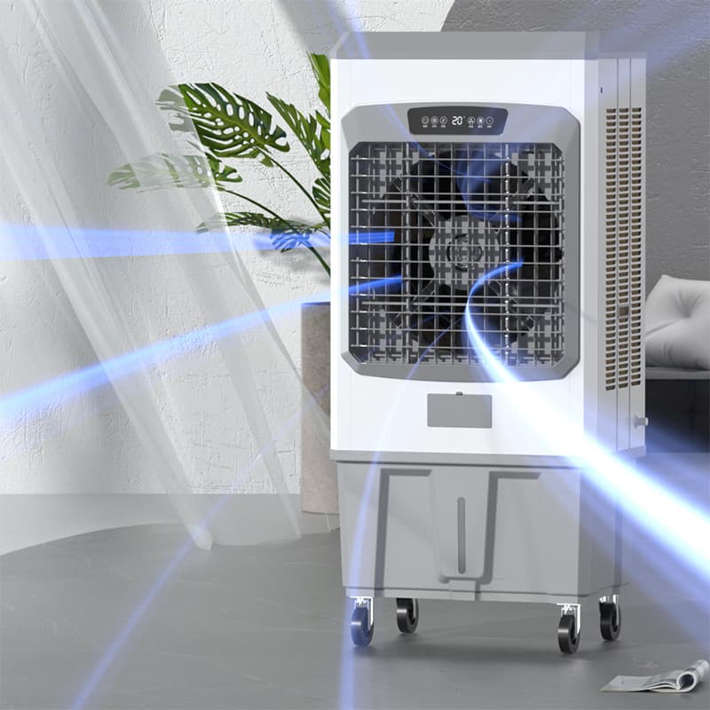 Oaks industrial air cooler mobile water air conditioner large water cooled air conditioning fan plant commercial refrigeration fan Z40B