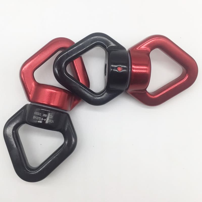 Genuine Outdoor High-altitude Work Universal Swivel Ring, Rock Climbing/Aerial Yoga Bearing Silk Dance Auto-rotation 8-Shape Ring