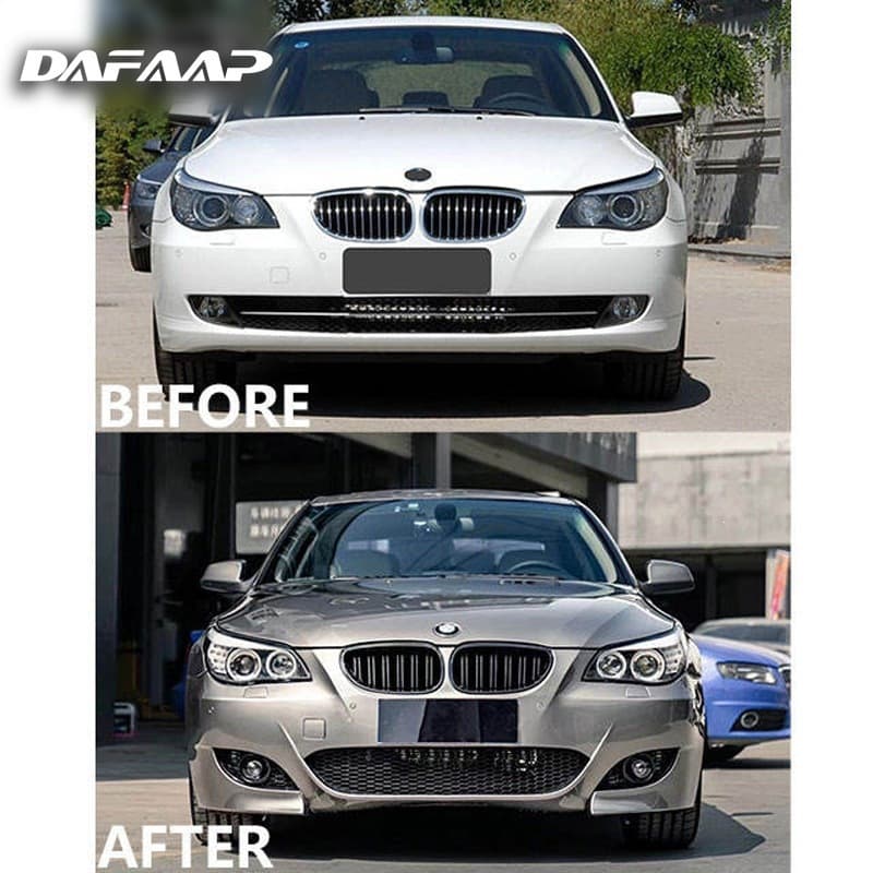 BMW 5 Series E60 04-10 to M5 New Front and Rear Bumper Body Kit Lip Auto Parts Accessories