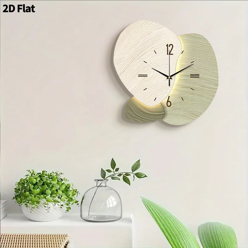 Cross-border hot selling Nordic style restaurant decoration clock new clock wall hanging home high-end wall clock wall decoration