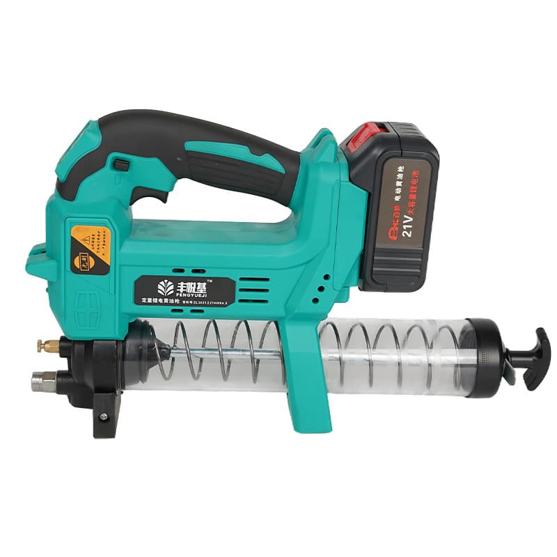 New Electric Grease Gun Rechargeable Lithium Battery Portable Ultra-high Pressure Wireless Grease Machine Oil Gun Electric Drill