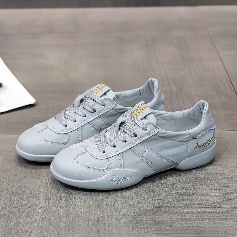 Soft leather soft-soled casual shoes for women, summer white shoes, breathable low-cut sneakers, versatile flat-soled non-slip comfortable sneakers